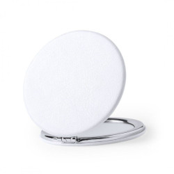 ESPEJO MINI POLIPIEL BLANCO