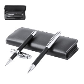 SET DE BOLIGRAFO Y ROLLER CON ESTUCHE