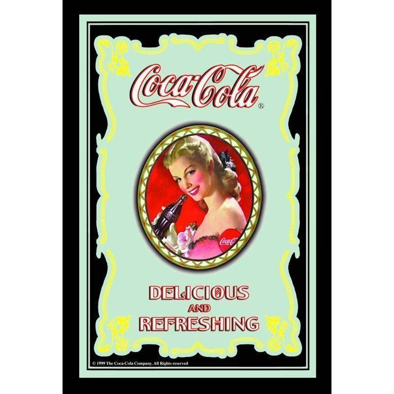 ESPEJO SERIGRAFIADO " DELICIOUS AND REFRESHING "