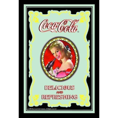 ESPEJO SERIGRAFIADO " DELICIOUS AND REFRESHING "