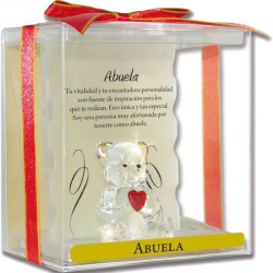 OSITO CRISTAL "ABUELA"