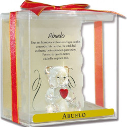OSITO CRISTAL "ABUELO"