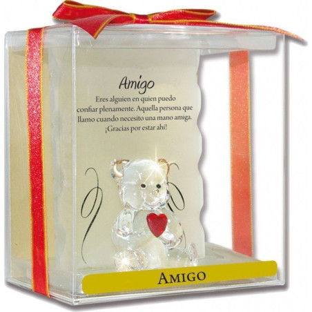 OSITO CRISTAL "AMIGO"