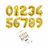 GLOBOS DE NUMEROS GIGANTES