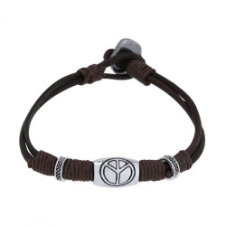 PULSERA CON SIMBOLO DE LA PAZ