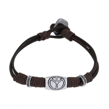 PULSERA CON SIMBOLO DE LA PAZ