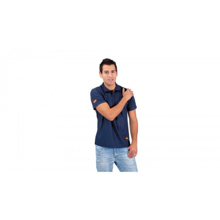 POLO MANGA CORTA BANDERA