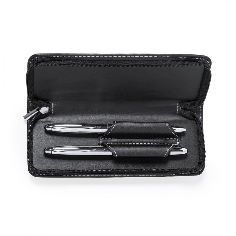 SET DE BOLIGRAFO Y ROLLER CON ESTUCHE
