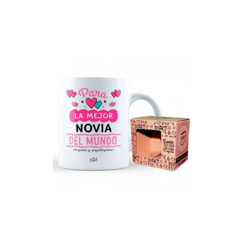 TAZA "PARA LA MEJOR NOVIA DEL MUNDO"