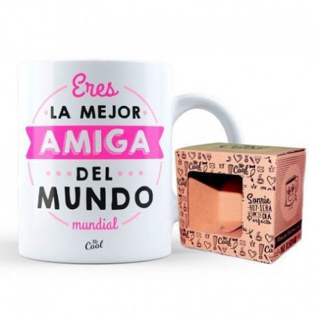 TAZA "MEJOR AMIGA DEL MUNDO MUNDIAL"
