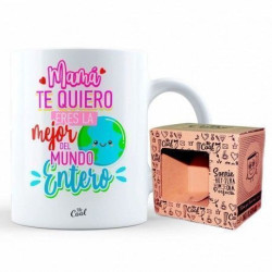 TAZA "MAMA TE QUIERO ERES LA MEJOR"