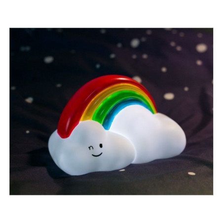 LAMPARA INFANTIL NUBE ARCO IRIS